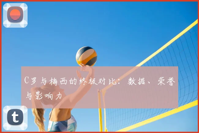 C罗与梅西的终极对比：数据、荣誉与影响力